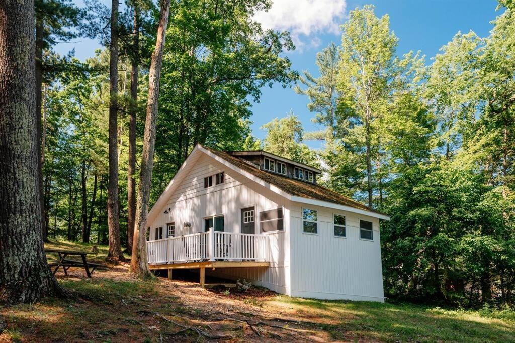 Cabin On Beautiful Arbutus Lake Near Traverse Stadt Exterior foto